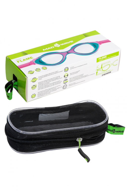 юниорские очки Automatic Junior Flame, Aqua mirror, Aqua rainbow, Bubble kids, Stalker Junior - Mad wave фото 5