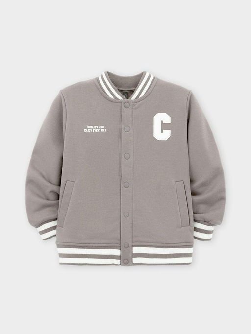 КР 302678/коричневый жакет (бомбер) для мал