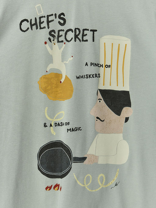 Футболка мужская зеленая прямого кроя - Mark formelle фото 6