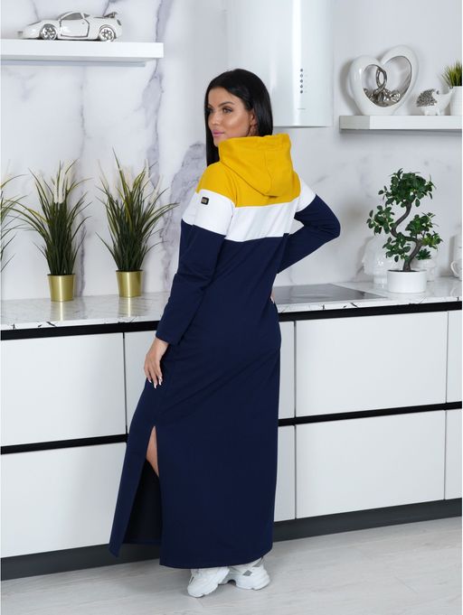 Хадижа платье женское (голубой) - Lovetex фото 10