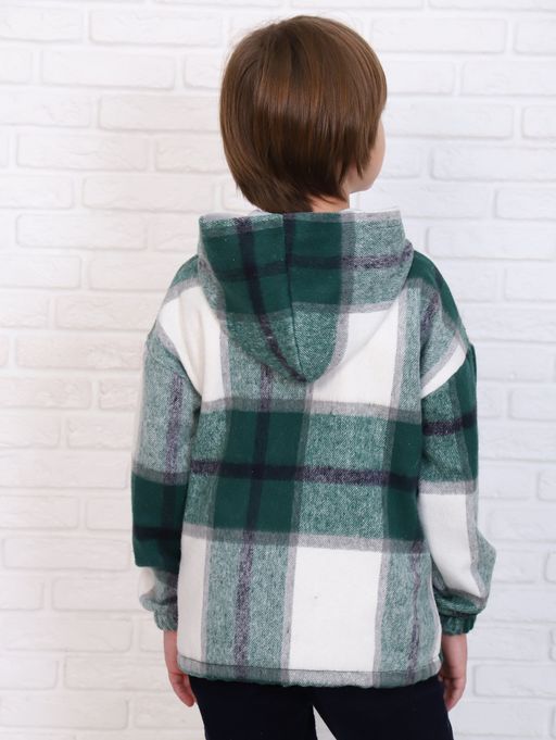 ТД030 Толстовка Дели с капюшоном (зелёный) - Милаша фото 11