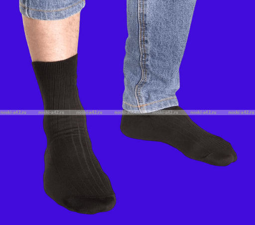 Цена за 10 пар. Ногинка носки мужские с-30 (плотные)