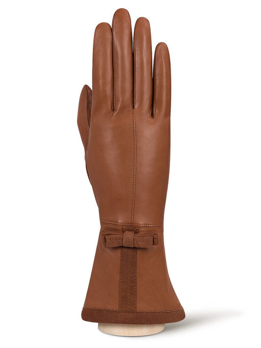 Перчатки женские ш+каш. TOUCH F-IS0060 cognac