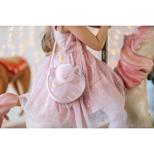 Сумка детская Волшебный единорог на молнии, цвет розовый - NAZAMOK KIDS фото 7