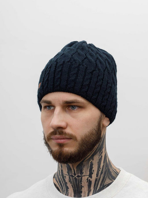 Шапка HERMAN арт. EDMOND 088 (темно-синий)