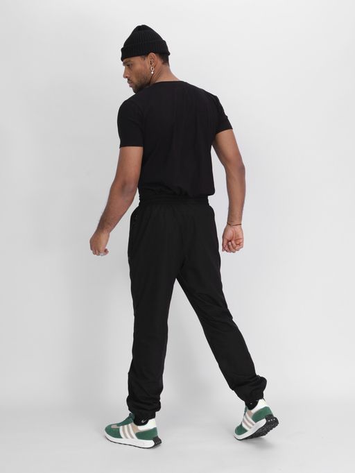 Утепленные спортивные брюки мужские черного цвета 882198Ch - Colannia фото 17