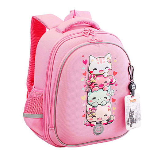 RAz-686-2 Рюкзак школьный с картхолдером на держателе - Grizzly фото 2