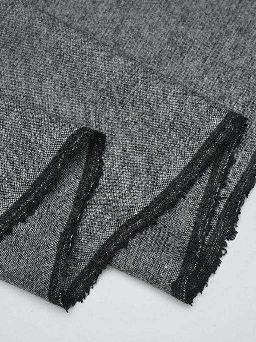 Шерсть костюмная Твид цв.Темно-серый меланж, ш.1.55м, шерсть-50%, п/э-50%, 240гр/м.кв - Купава фото 13