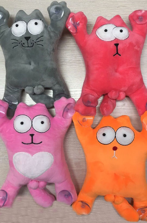 Мягкая игрушка Кот Саймон на присосках 20 см - Storyland фото 3