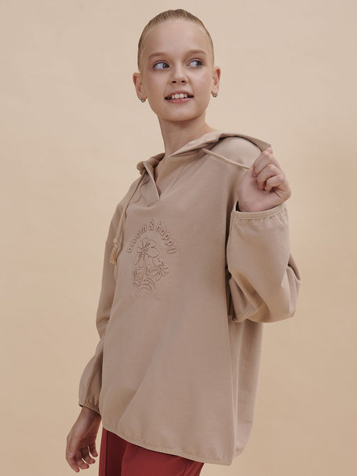 GFNK3354/1 Толстовка для девочек - Pelican фото 2