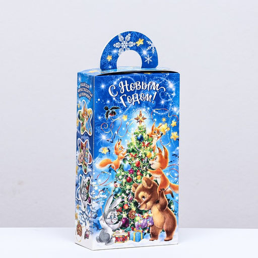 Цена за 10 шт. Коробка подарочная складная Звездочёт 11х 5х 21 см - Simaland фото 2