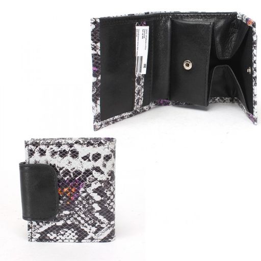 Визитница-кардхолдер Croco-ВК-215 н/к, 1отд, 3карм, бордо крокодил (175) 230591