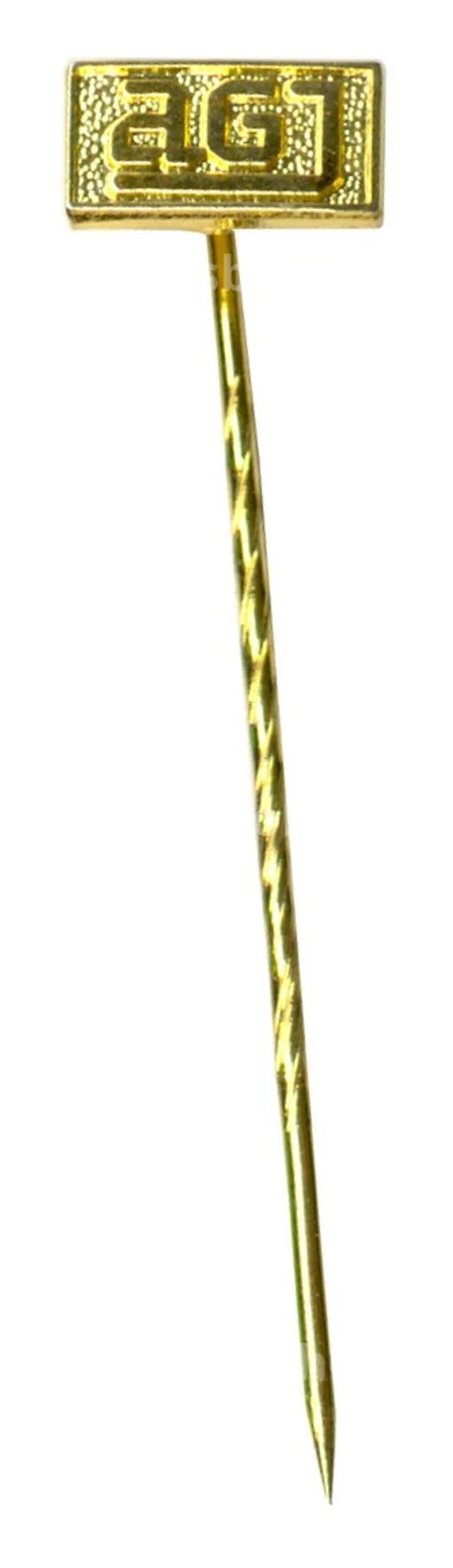 Значок рекламный AGJ