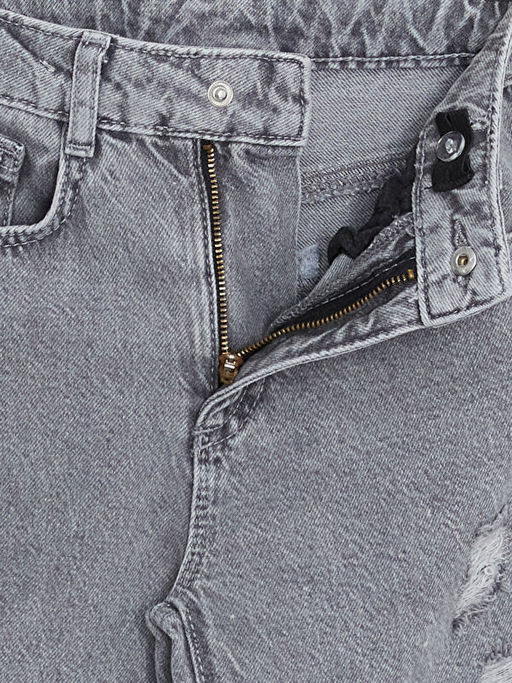 Beli Ayarlanabilir Lastikli K?z ?ocuk Jean Pantolon - Waikiki фото 3