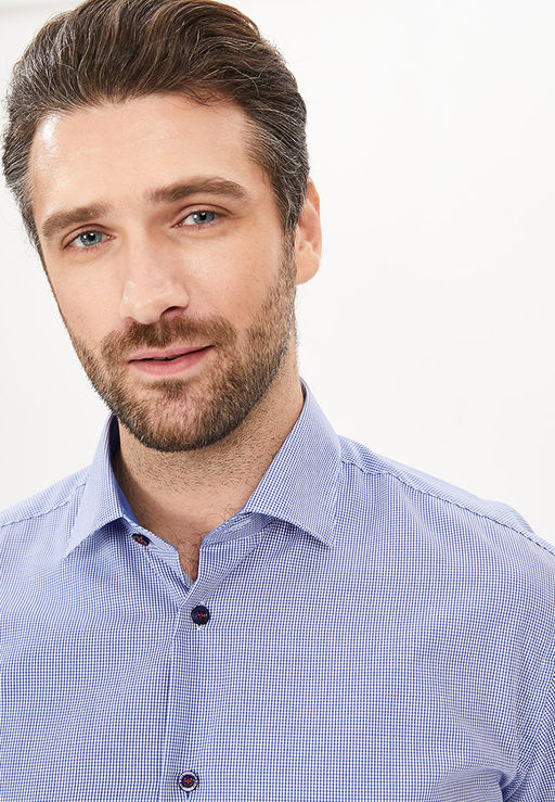 Сорочка мужская длинный рукав GREG 214/131/7308/Z/1_GB  фото 7