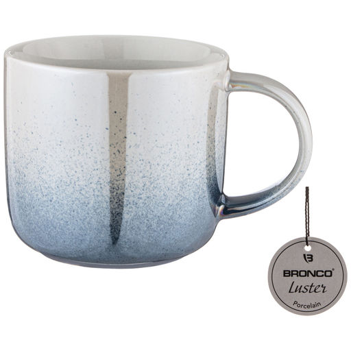 Цена за 4 шт. КРУЖКА BRONCO GLOSS 440 МЛ ТЕМНО-СЕРАЯ фото 2