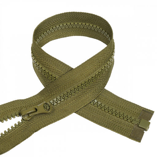 Молния Mzip трактор №5 1 замок усил.зв., 60см, цв.S888 св.хаки уп.10шт