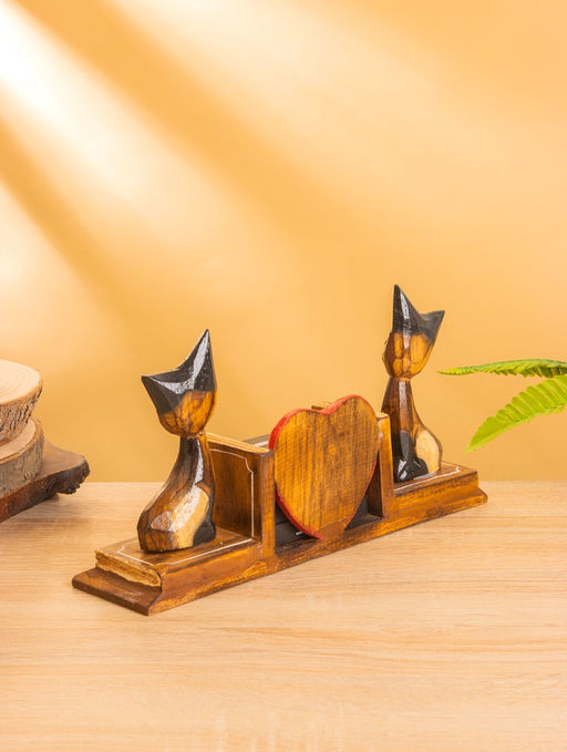 Вечный календарь настольный Кошки, 6.52815 см, дерево - Simaland фото 3