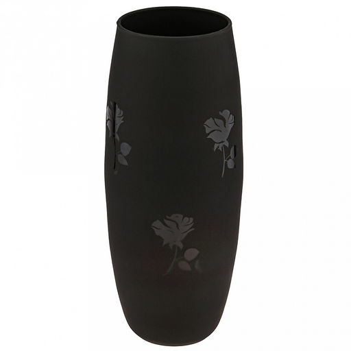 Ваза для цветов стеклянная "Фестиво" 2,5л, д12,7см, h30см, большая, для роз, "Кайса-3" (Россия)