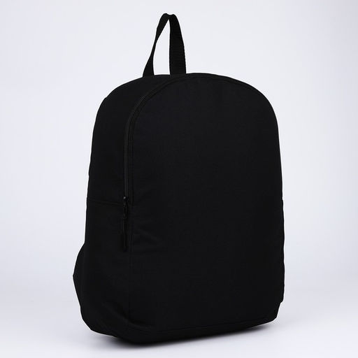 Рюкзак текстильный NAZAMOK, 38х14х27 см, цвет чёрный  фото 3