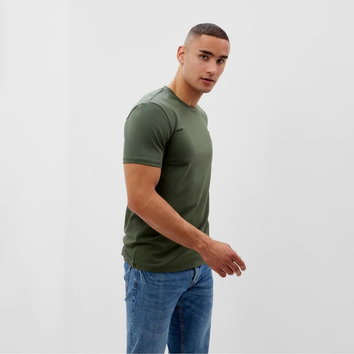 Футболка мужская MINAKU "Map" , цвет хаки, р-р 50