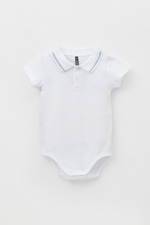 Crockid _ КР 6464/белый к470 полукомбинезон д/мал яс