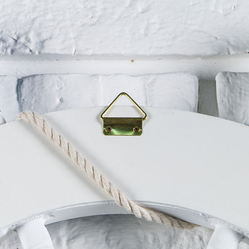 Декор настенный, панно «Штурвал. Welcome aboard с корабликом», 62×62×3.5 см