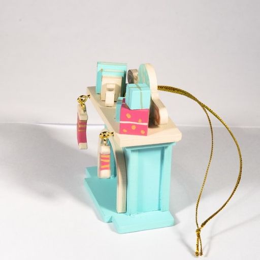 Елочная игрушка - Камин 56GG64-25804 K - Idh фото 2