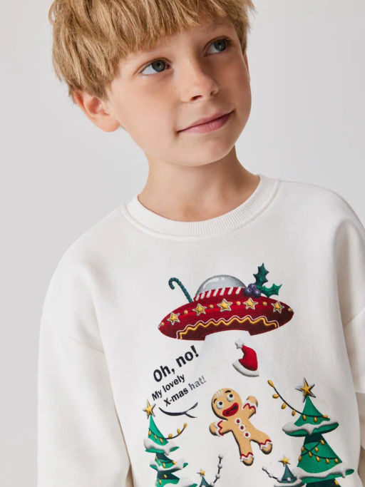 ACOOLA / Джемпер детский для мальчиков Lepaludi белый