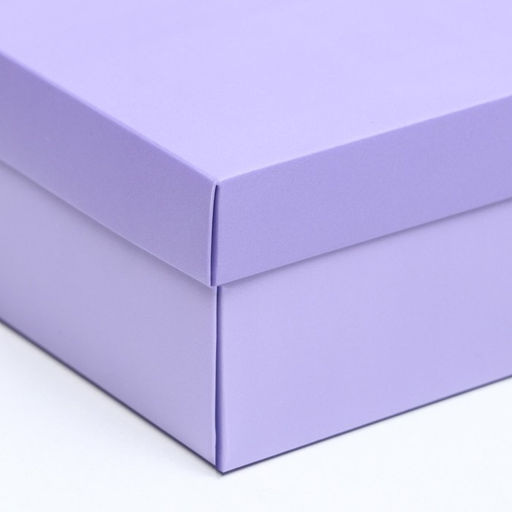 Цена за 5 шт. Коробка подарочная складная, упаковка, «Лавандовая», 21×15×7 см