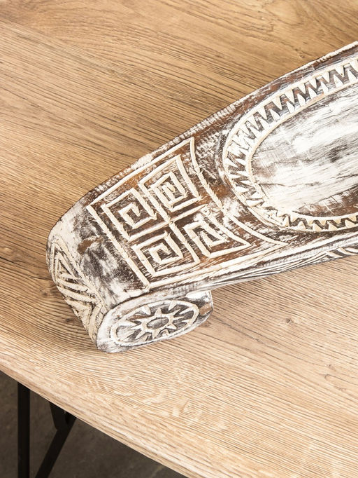 Поднос декоративный, 60×18×9 см, дерево