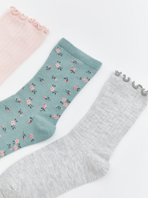 ?i?ekli Kad?n Soket ?orap 5li