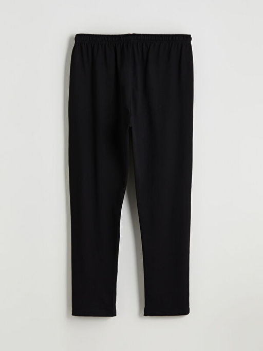 Standart Kal?p Bask?l? Erkek Pijama Alt