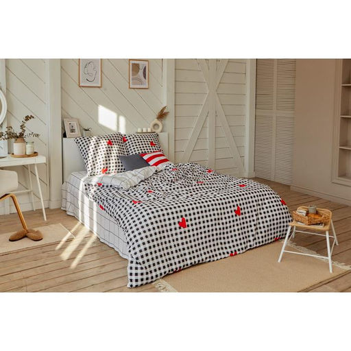 Постельное белье Этель дуэт Big love 143*215 см - 2 шт, 240*220 см, 70*70 см -2 шт  фото 20