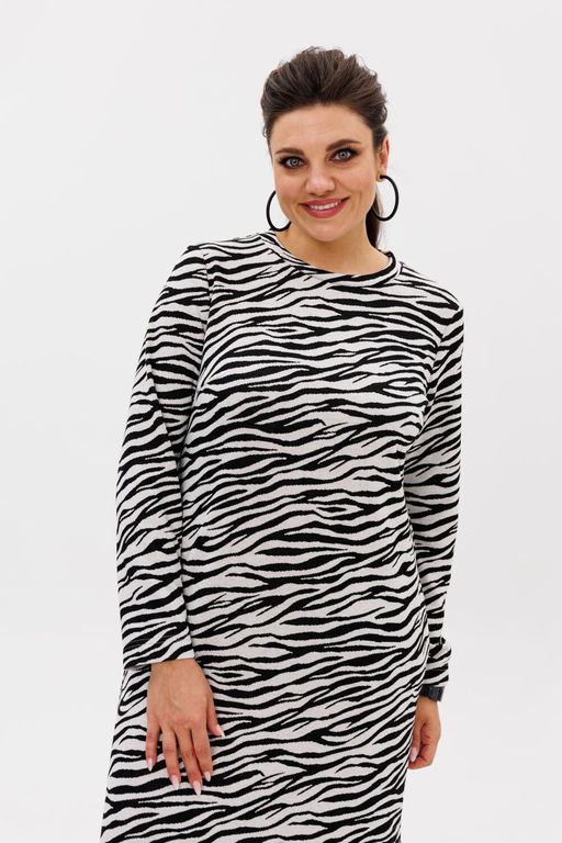 Платье ANELLI 1498 зебра классик  фото 9