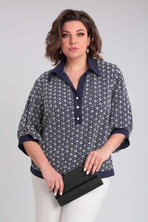 Костюм LADY SECRET 2948 синий+молочный