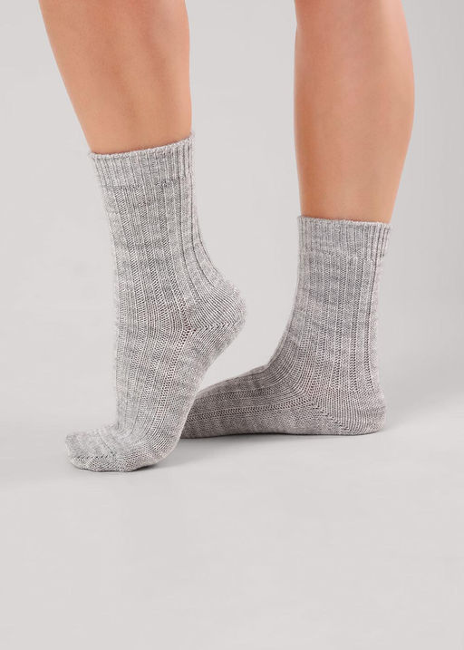 (CLE) Д693Ш носки жен. зима акрил (ЧЗ)