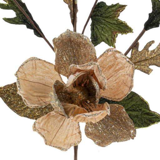 Цветок искусственный "Магнолия", L11 W11 H59 см