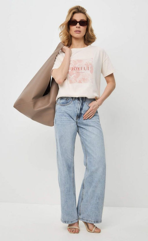 Футболка F412-06-803 milk - Fine joyce фото 2