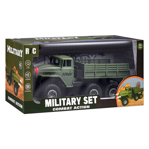 Машина "Армейский грузовик" р/у, 27 MHz, в коробке