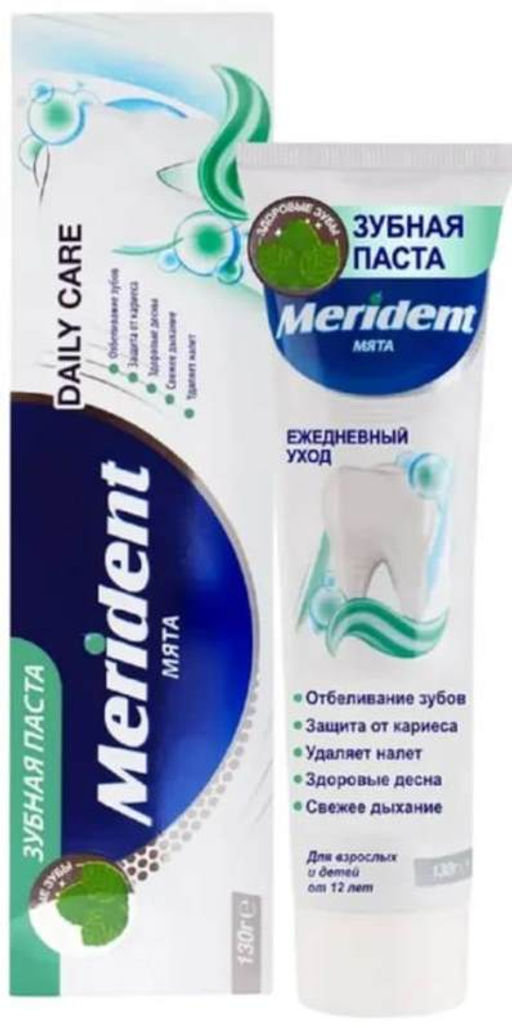 "AVE" Зубная паста "MERIDENT" (мята) 130 гр.48