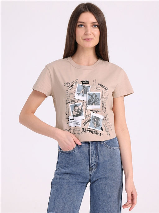 футболка 1ЖДФК3968001 - Апрель фото 3