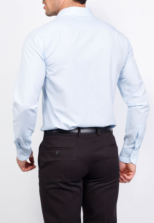 Сорочка мужская длинный рукав GREG 203/199/1172/Z  фото 3