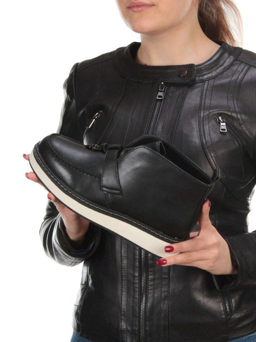 01-5172-1 Ботинки демисезонные (натуральная кожа, байка) - Фабричный китай фото 2