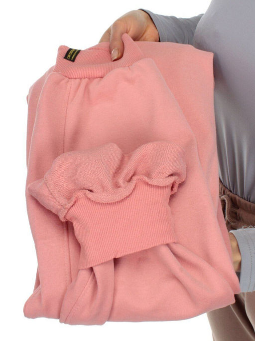 HC-207-1 PEACH Брюки спортивные женские (95% хлопок, 5% спандекс)