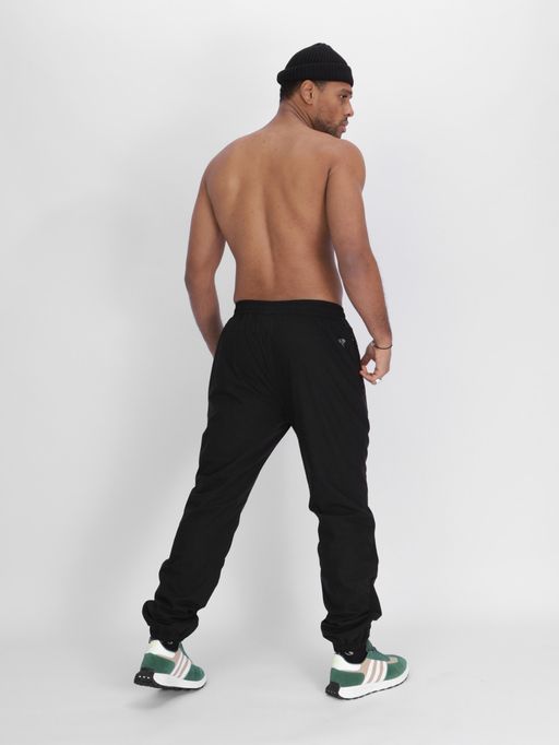 Утепленные спортивные брюки мужские черного цвета 882198Ch - Colannia фото 5