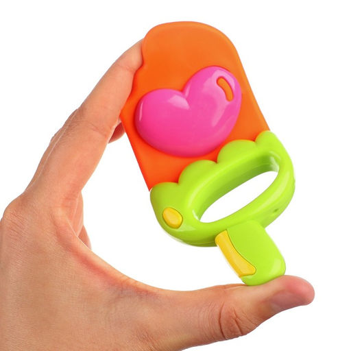 Набор погремушек Котик и Эскимо, 2 шт, Крошка Я  фото 4