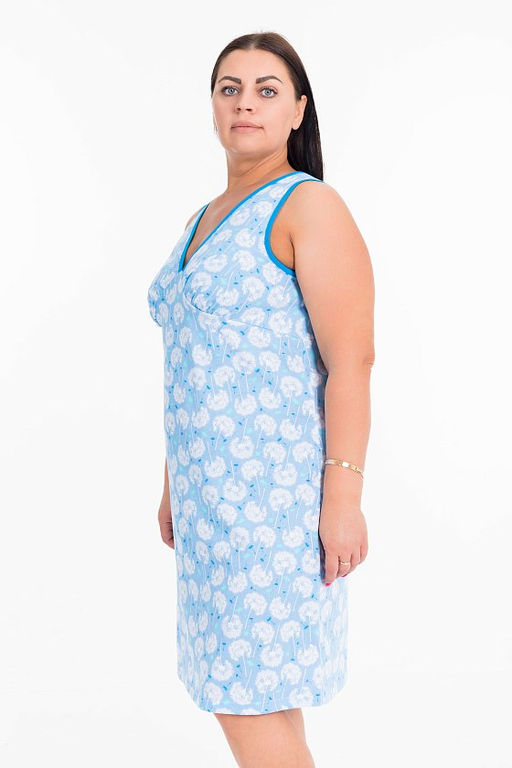 Сорочка М325096а голубой - Елена фото 4