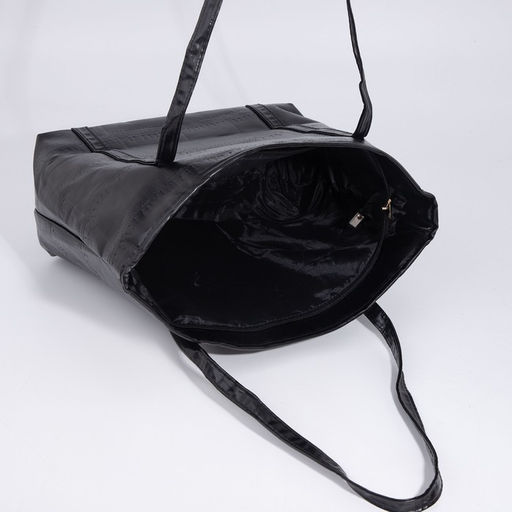 Сумка-шопер на молнии, цвет чёрный - Simaland фото 5