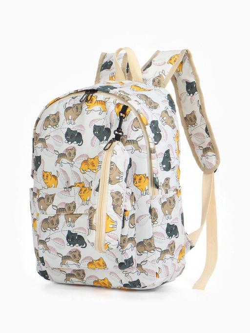 Набор: рюкзак школьный и пенал, с карманами, с принтом, размер 29?12?41 см, розовый